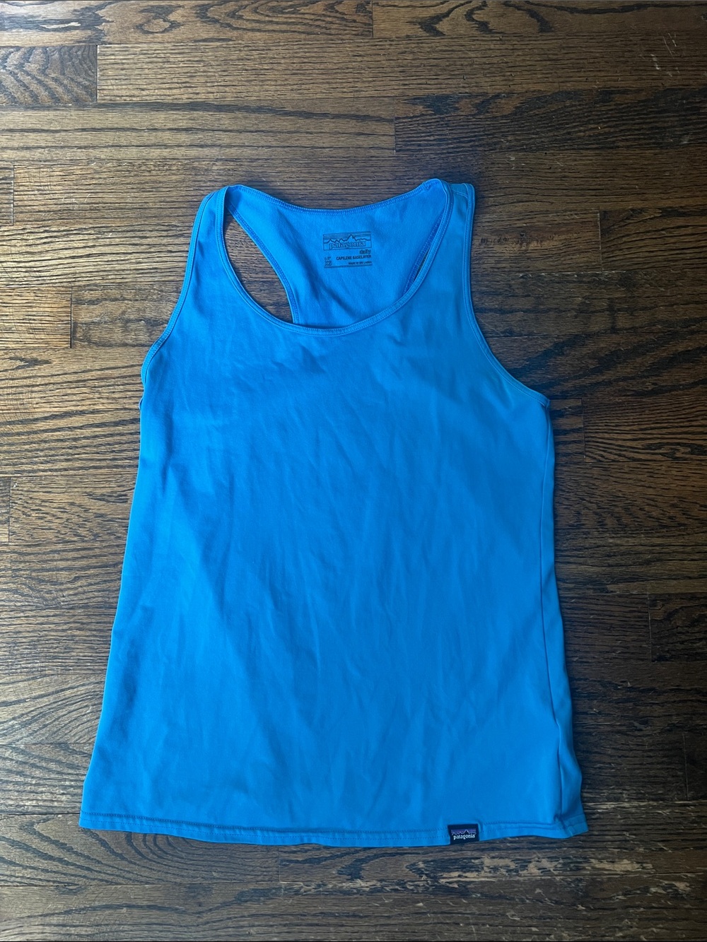 Patagonia Bright Blue Women's Racerback Tank, XS